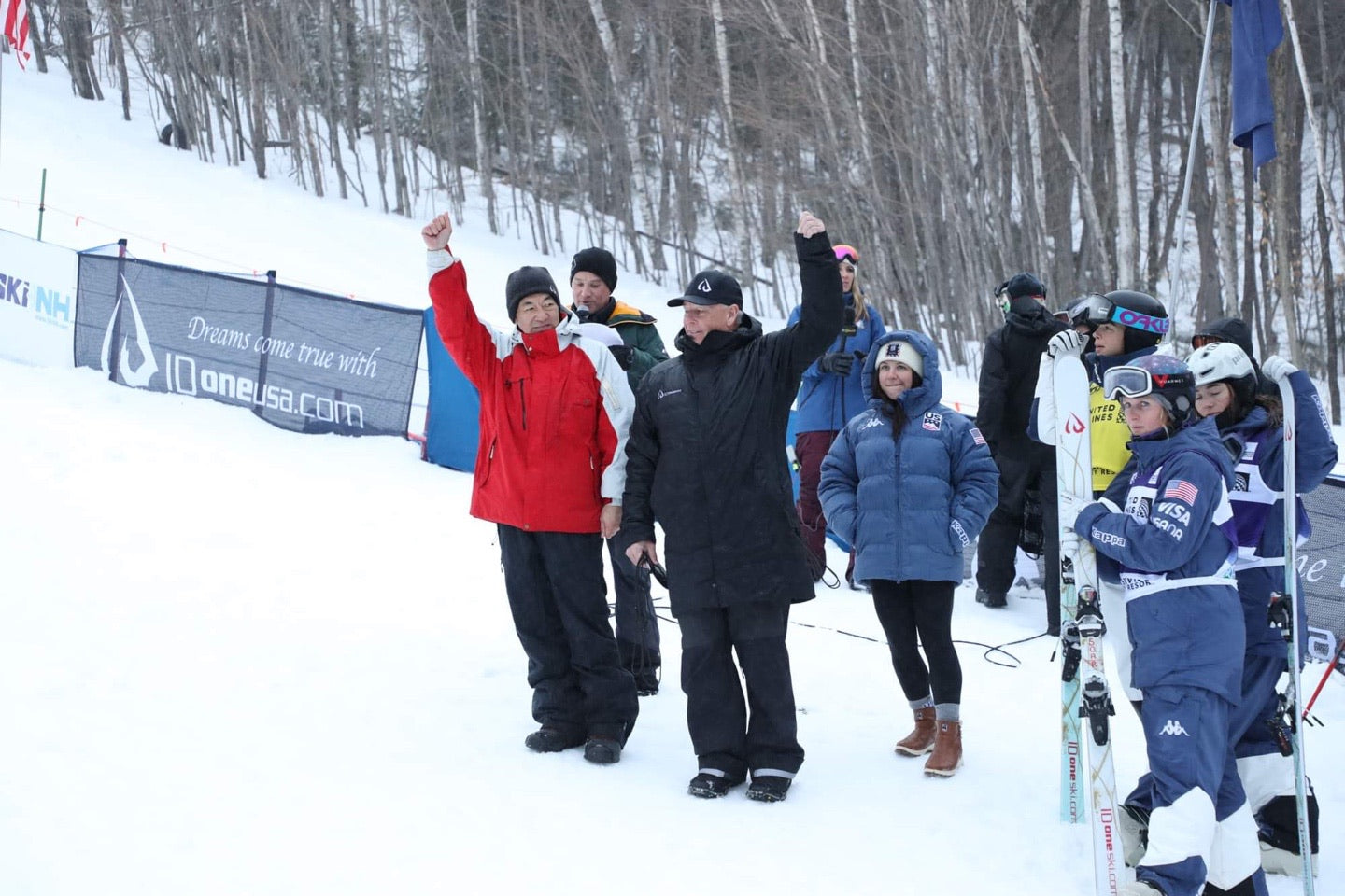 2024 United Airlines Waterville Freestyle Cup Presented by ID one USA Recap - Team ID one on the Podium