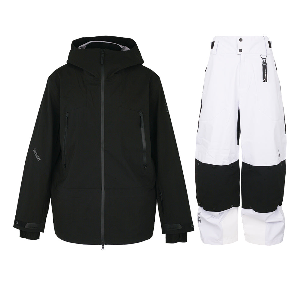 22AW sulvam HOODED OVER COAT NAVY
