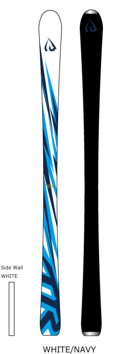 ID One USA ski TR-TTM in 160, 165, 170 & 180cm Blue or White/Green