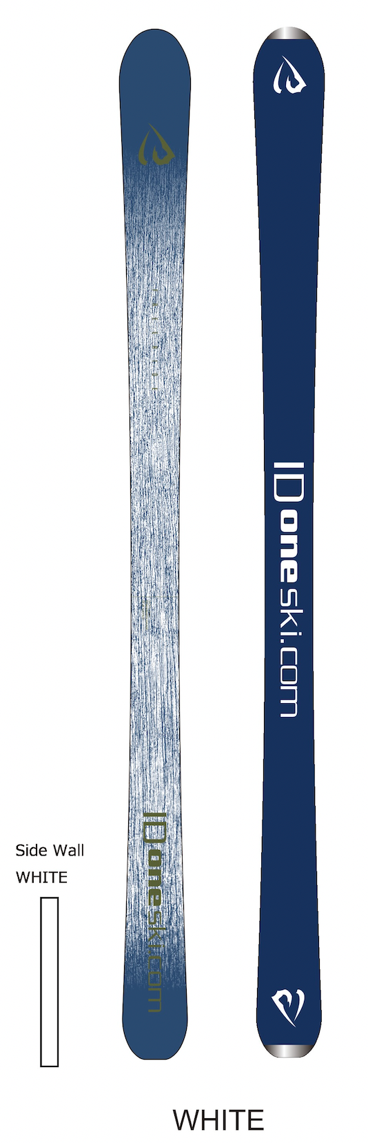 ID one FR-EX 158cm スキー板 ホワイト/グリーン ID one FR-EX 158cm スキー板 ホワイト/グリーン