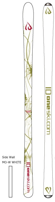 ID One USA Mogul ski MR-SG available in 172, 177 & 182 cm Black  
