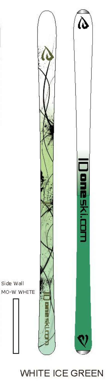 ID One USA MR-CE Mogul Ski 172 and 177 cm in black, blue and white ID One USA MR-CE Mogul Ski 172 and 177 cm in black, blue and white