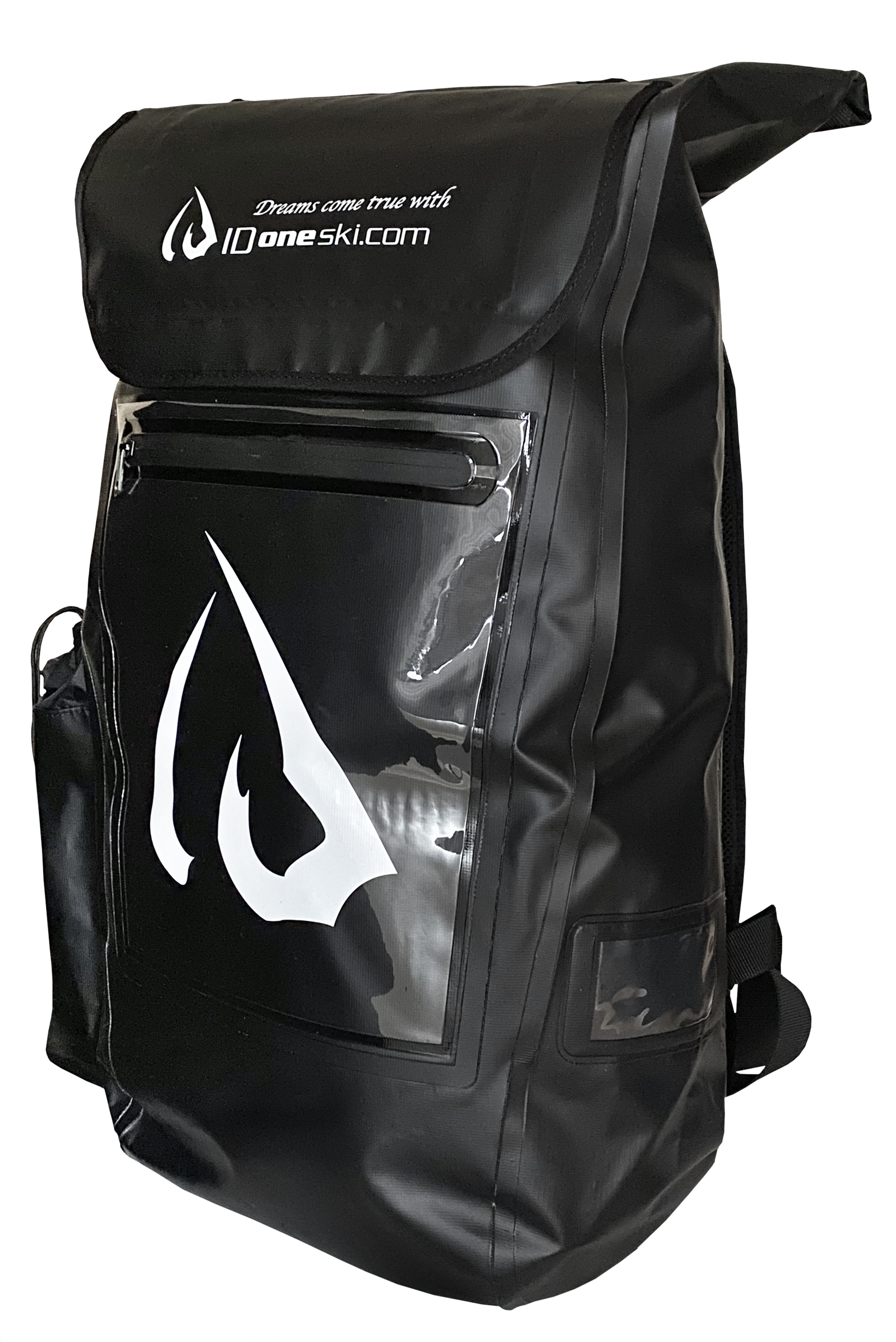 black leather waterproof backpack ID one Perfect Waterproof Backpack